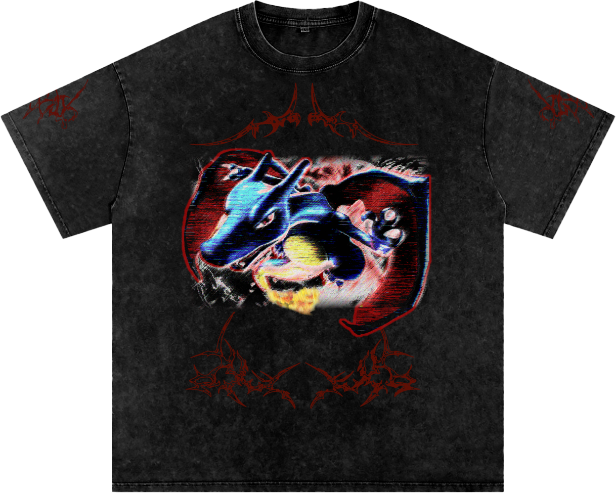 shiny chxr [washed tee]