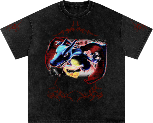 shiny chxr [washed tee]